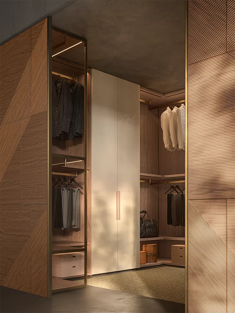 CABINA ARMADIO MODERNA ANTIBES WALKIN CLOSET101